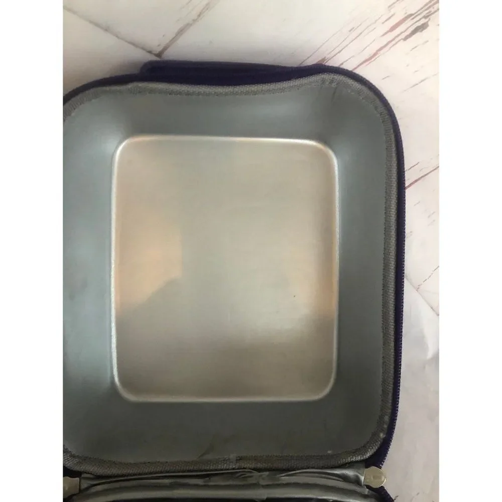 Pottery barn kids blue purple unicorns lunchbox